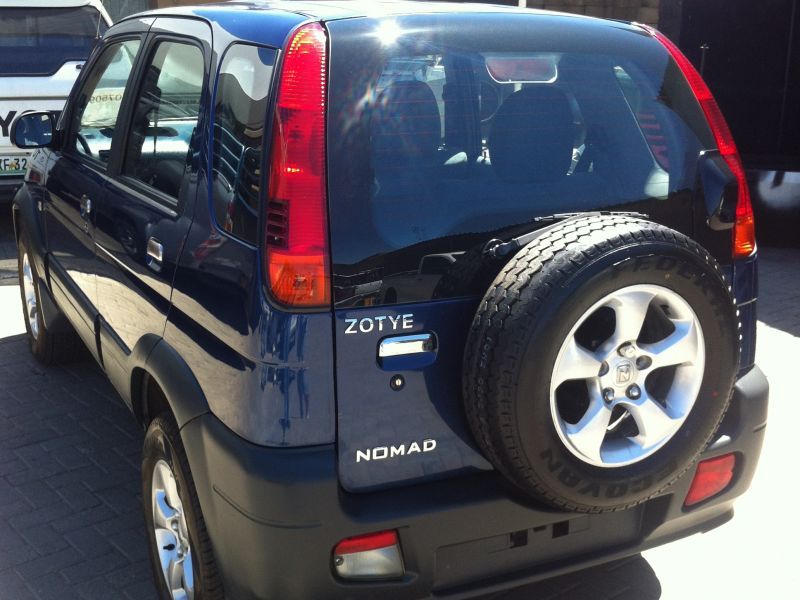 Zotye Nomad in Namibia