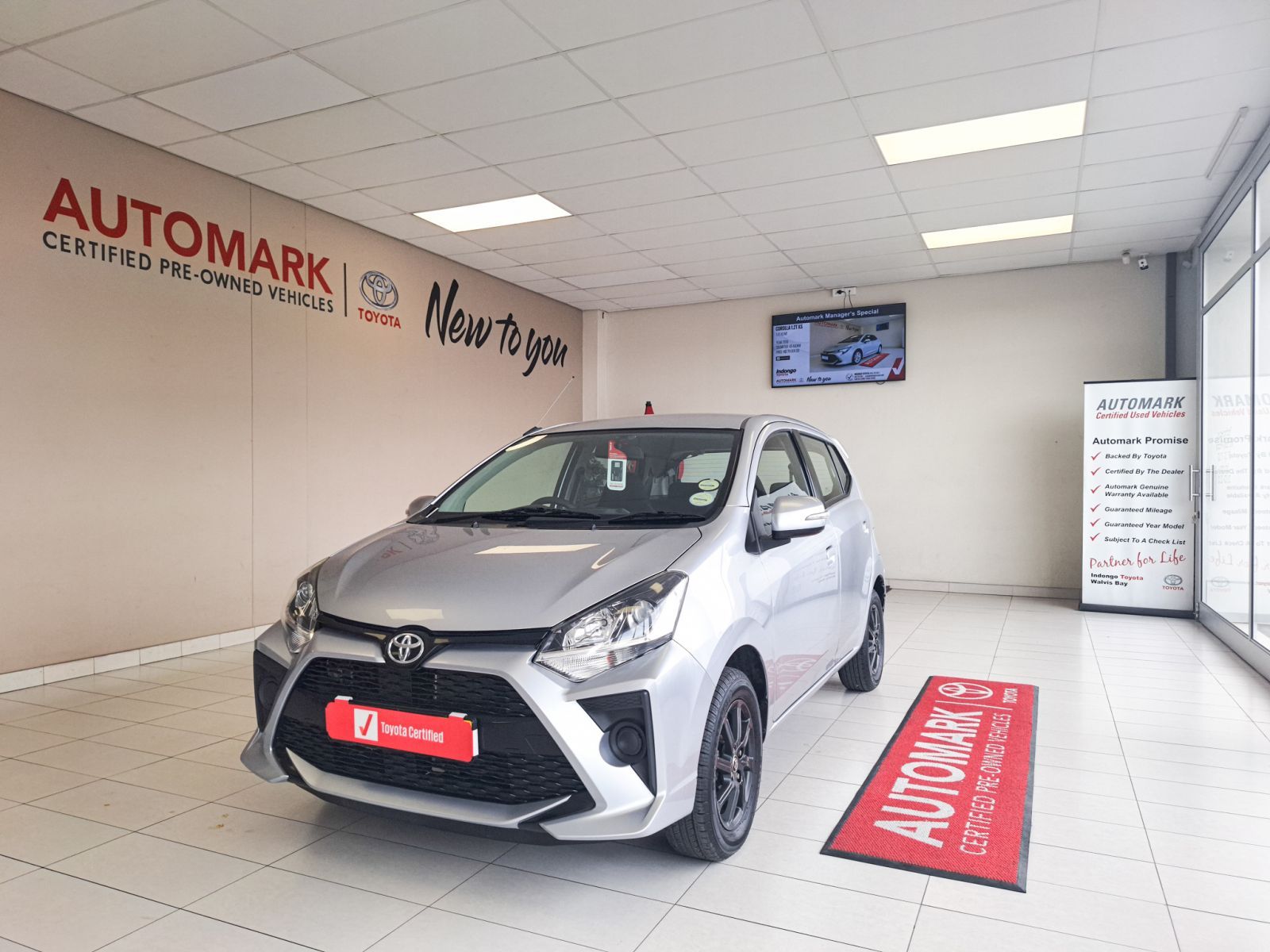 Toyota Agya 1.0 AT in Namibia